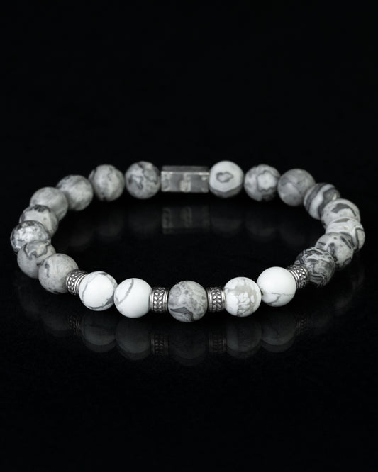 Vetera - Jaspe Gris, Howlita