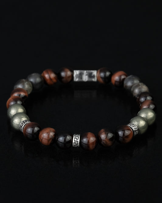 Fulgora - Pirita, Espectrolita Café, Ojo de Buey