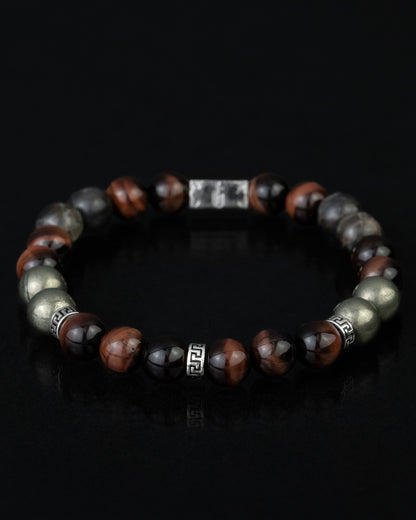 Fulgora - Pirita, Espectrolita Café, Ojo de Buey